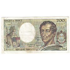 Francia, 200 Francs, Montesquieu, 1987, L.048, BC+, Fayette:70.7, KM:155b