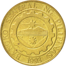 Moneda, Filipinas, 25 Sentimos, 1995, SC, Latón, KM:271