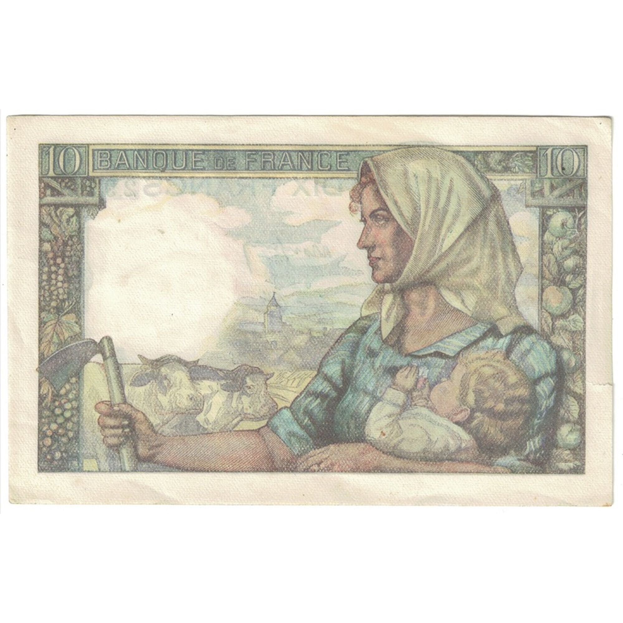 France, 10 Francs, Mineur, 1946, A.126, UNC(63), Fayette:8.16, KM:99e