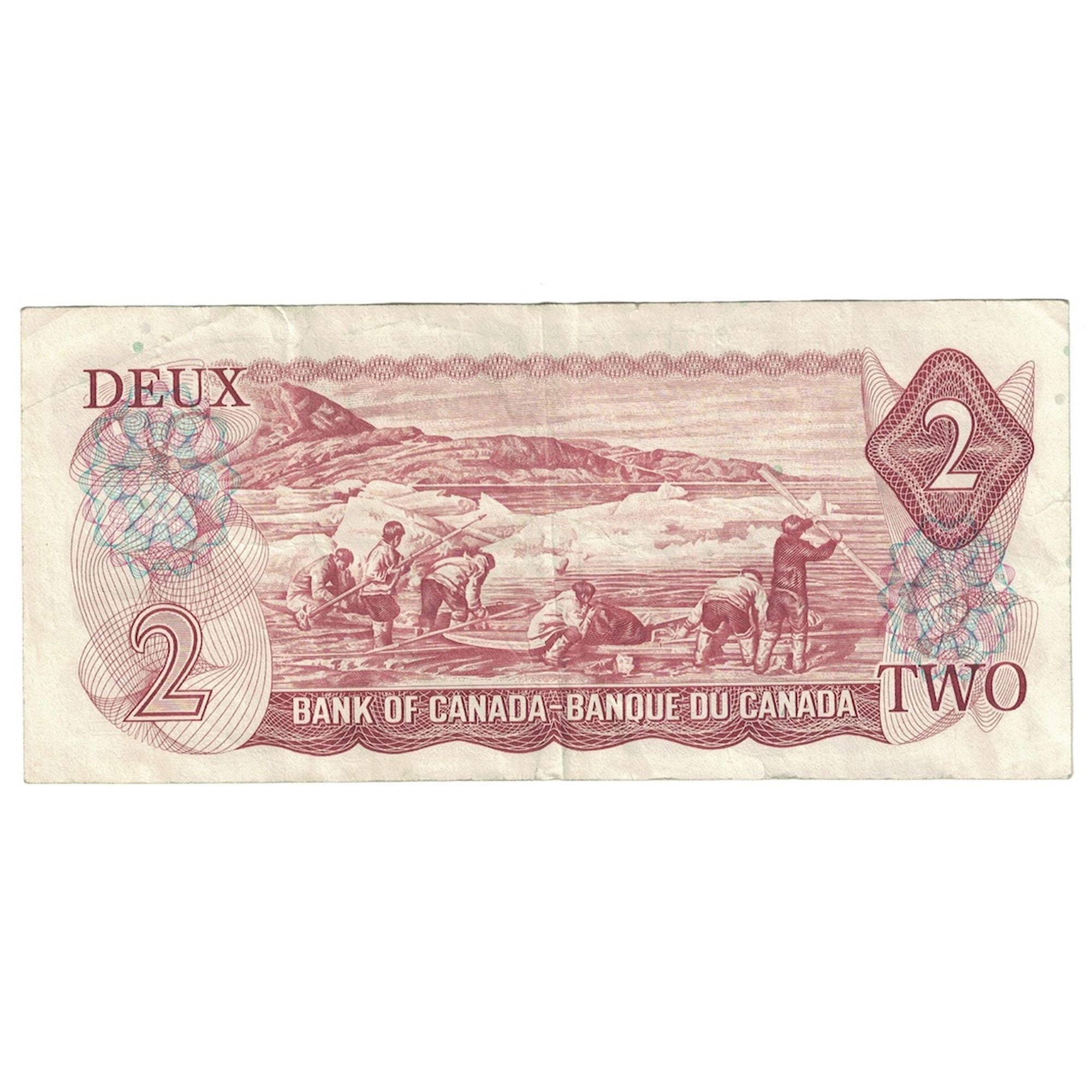 Banconote, Canada, 2 Dollars, 1974, KM:86a, BB