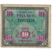Francja, 10 Francs, Flag/France, 1944, VF(30-35), Fayette:VF18.1, KM:116a