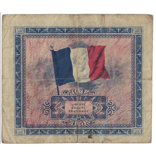 France, 10 Francs, Flag/France, 1944, VF(30-35), Fayette:VF18.1, KM:116a