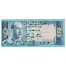 Nota, Afeganistão, 20 Afghanis, 1961, KM:38, AU(50-53)