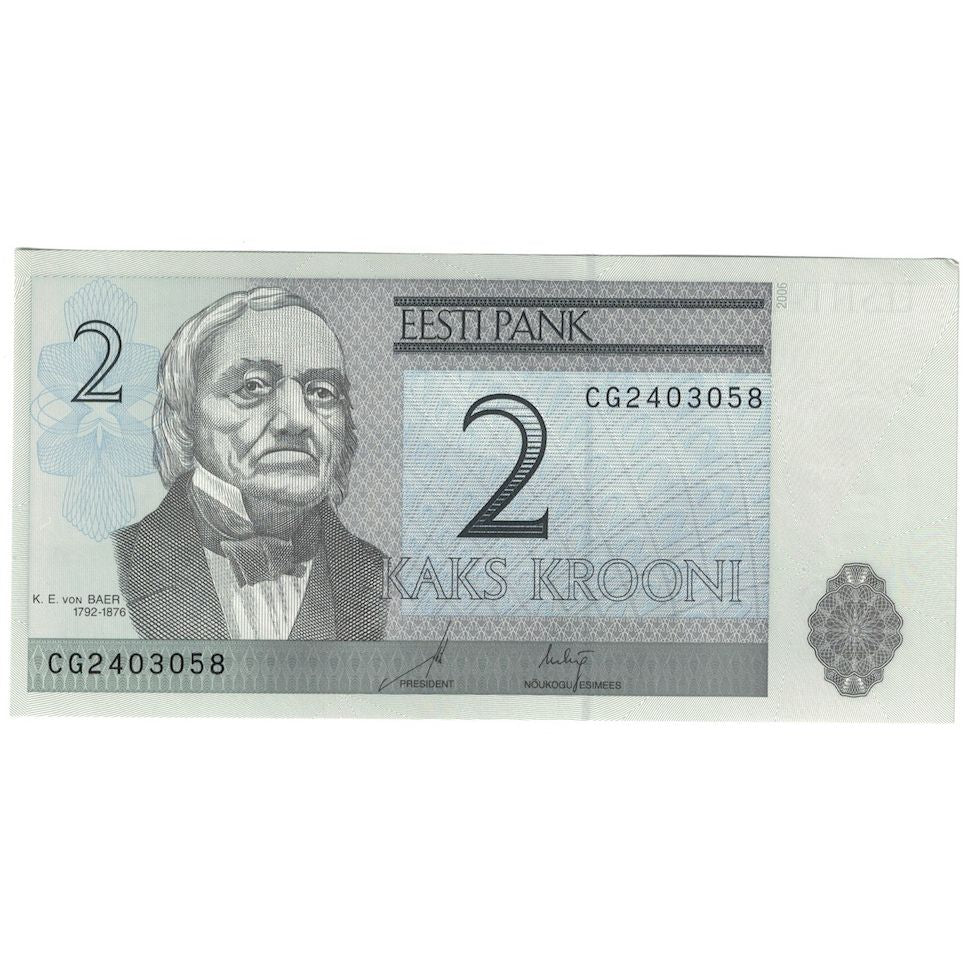 Banconote, Estonia, 2 Krooni, 2006, KM:85a, SPL