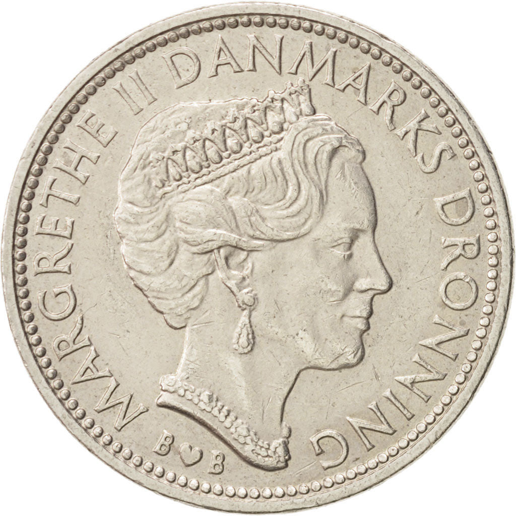 Monnaie, Danemark, Margrethe II, 10 Kroner, 1979, Copenhagen, SUP