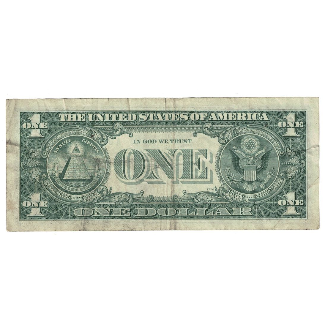 Nota, Estados Unidos da América, One Dollar, 1974, Boston, KM:1573, VF(30-35)