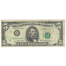 Banknote, United States, Five Dollars, 1977, Chicago, KM:1942, VF(30-35)