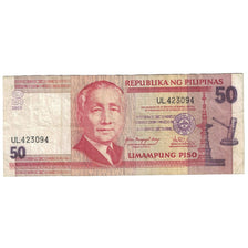 Banconote, Filippine, 50 Piso, 2009, KM:201, BB