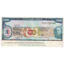 Frankreich, 200 Francs, Travellers cheque, 1980's-1990's, SS+