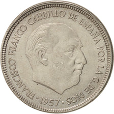 Spagna, Caudillo and regent, 5 Pesetas, 1965, SPL-, Rame-nichel, KM:786