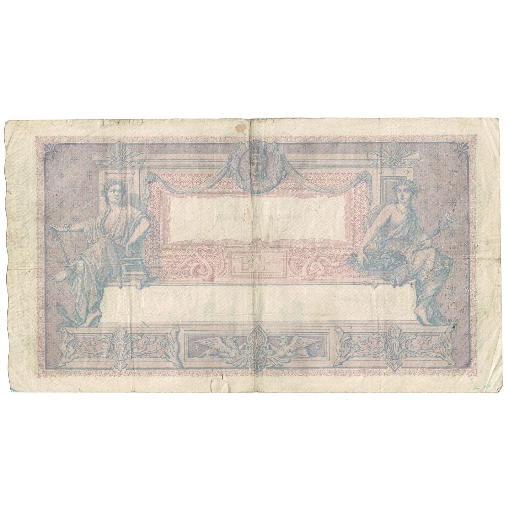 Frankreich, 1000 Francs, Bleu et Rose, 1916, O.945, S+, Fayette:36.30, KM:67g