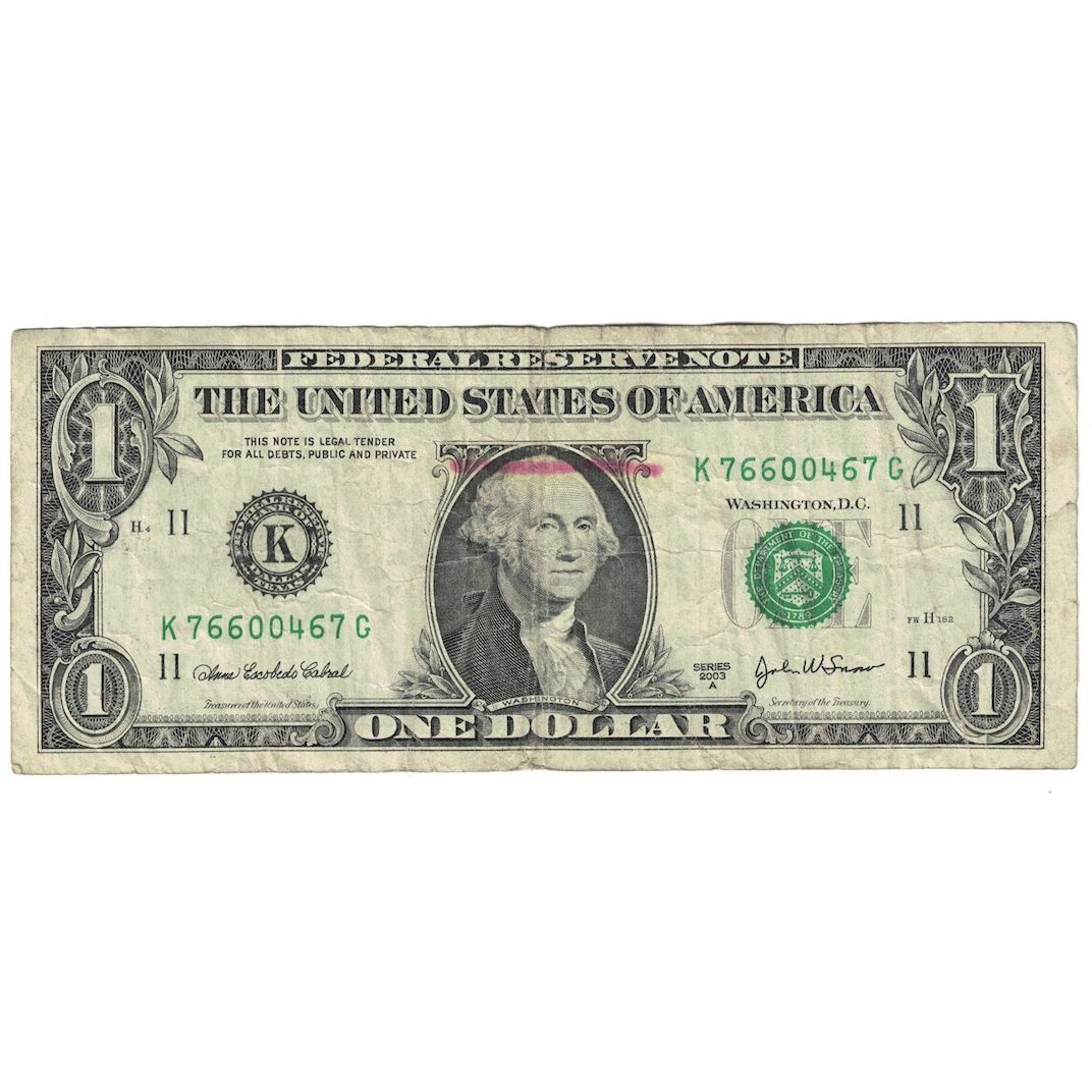Banknote, United States, One Dollar, 2003A, Dallas, KM:4671F, VF(30-35)