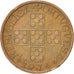 Portugal, 50 Centavos, 1974, AU(50-53), Bronze, KM:596