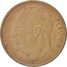 Norway, Olav V, 5 Öre, 1959, AU(50-53), Bronze, KM:405
