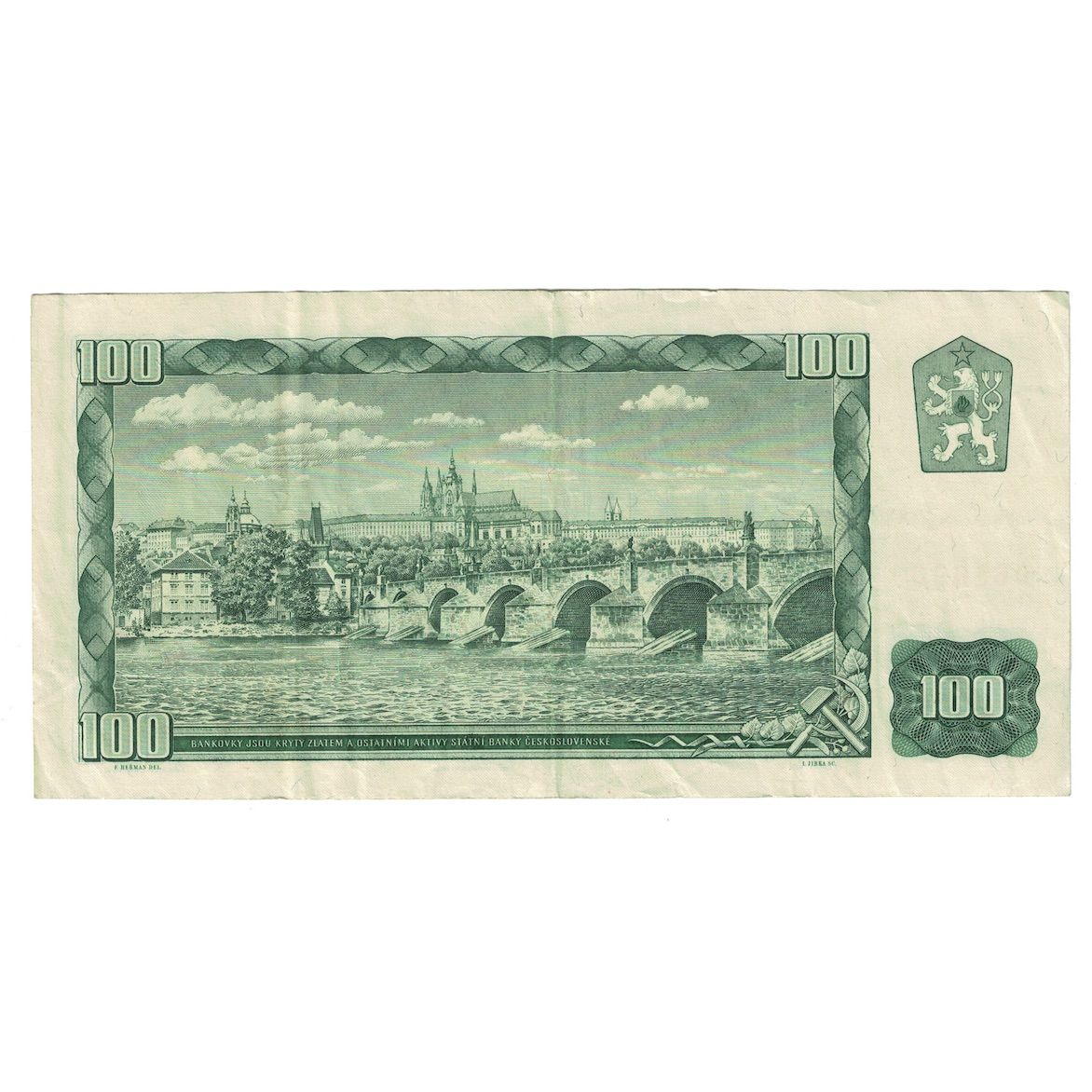 Banknote, Czechoslovakia, 100 Korun, 1961, KM:91c, AU(50-53)