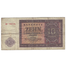 Banknote, Germany - Democratic Republic, 10 Deutsche Mark, 1955, KM:18a