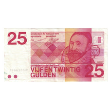 Nota, Países Baixos, 25 Gulden, 1971, 1971-02-10, KM:92a, AU(50-53)