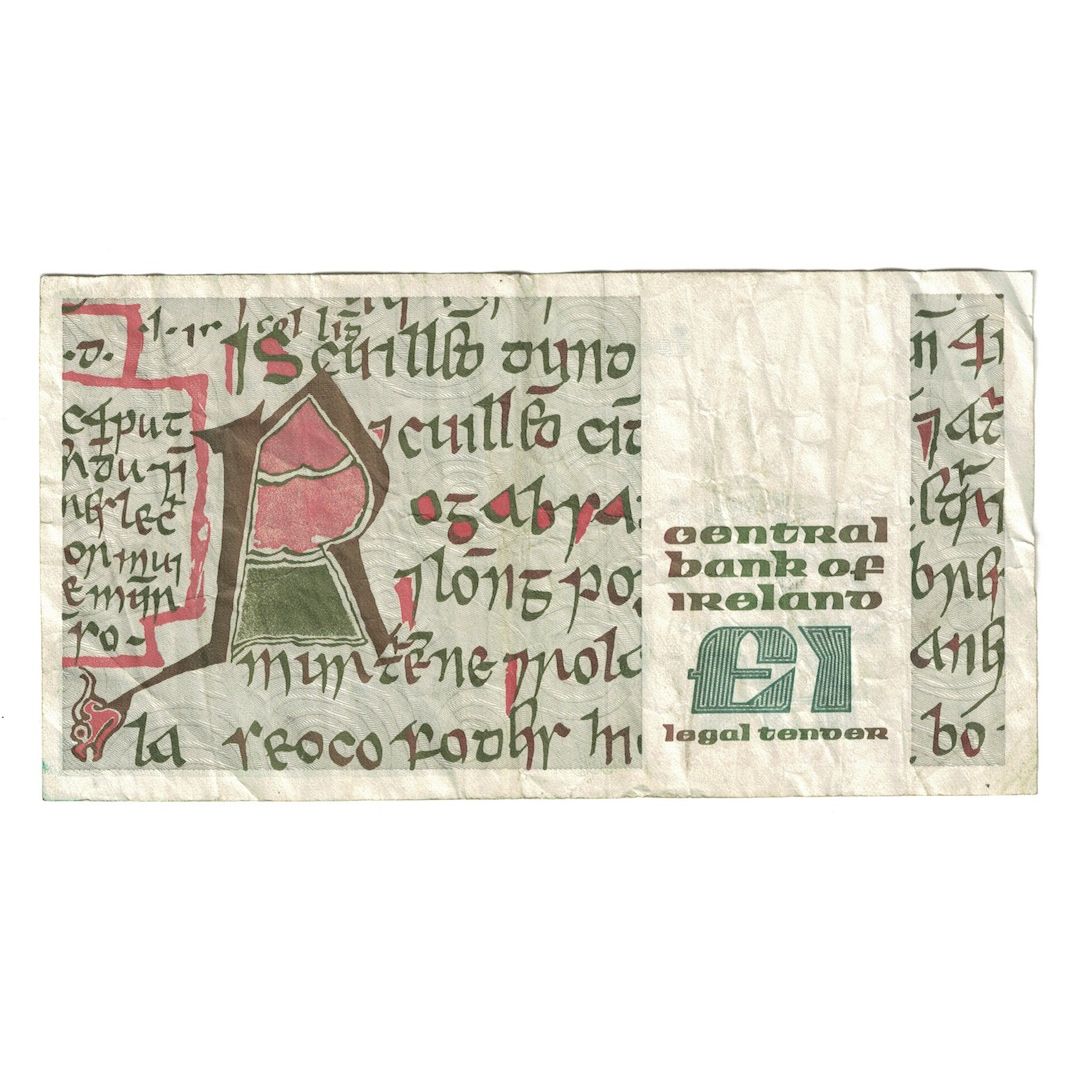Banknote, Ireland - Republic, 1 Pound, 1987, 1987-03-25, KM:70c, VF(30-35)
