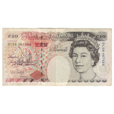 Banknote, Great Britain, 10 Pounds, 1993-1998, KM:386a, EF(40-45)