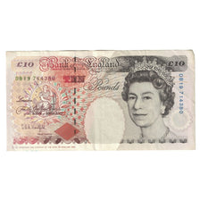 Geldschein, Großbritannien, 10 Pounds, 1993-1998, KM:386a, SS