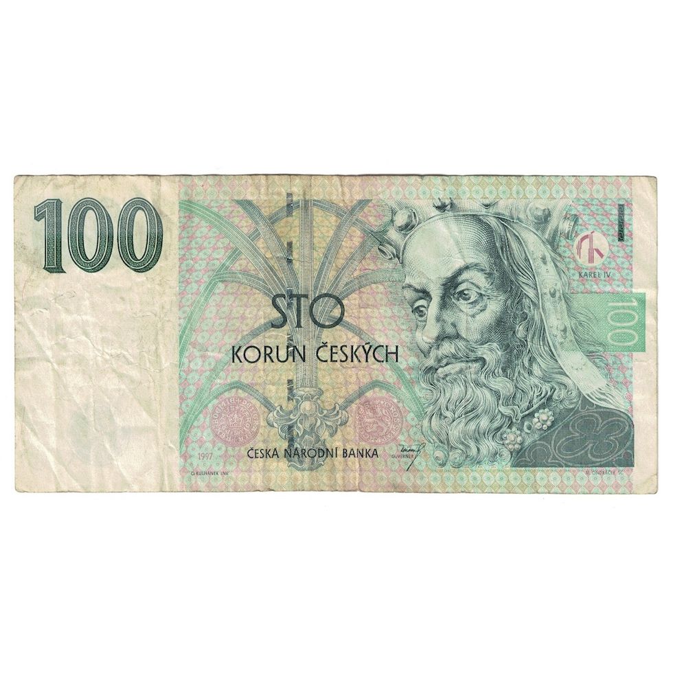 Banknote, Czech Republic, 100 Korun, 1997, KM:18, VF(30-35)