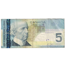 Geldschein, Kanada, 5 Dollars, 2006, KM:101Aa, S+