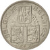 Belgium, Franc, 1939, AU(50-53), Nickel, KM:119