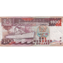 Banknote, Singapore, 100 Dollars, ND (1985-95), KM:23b, VF(30-35)