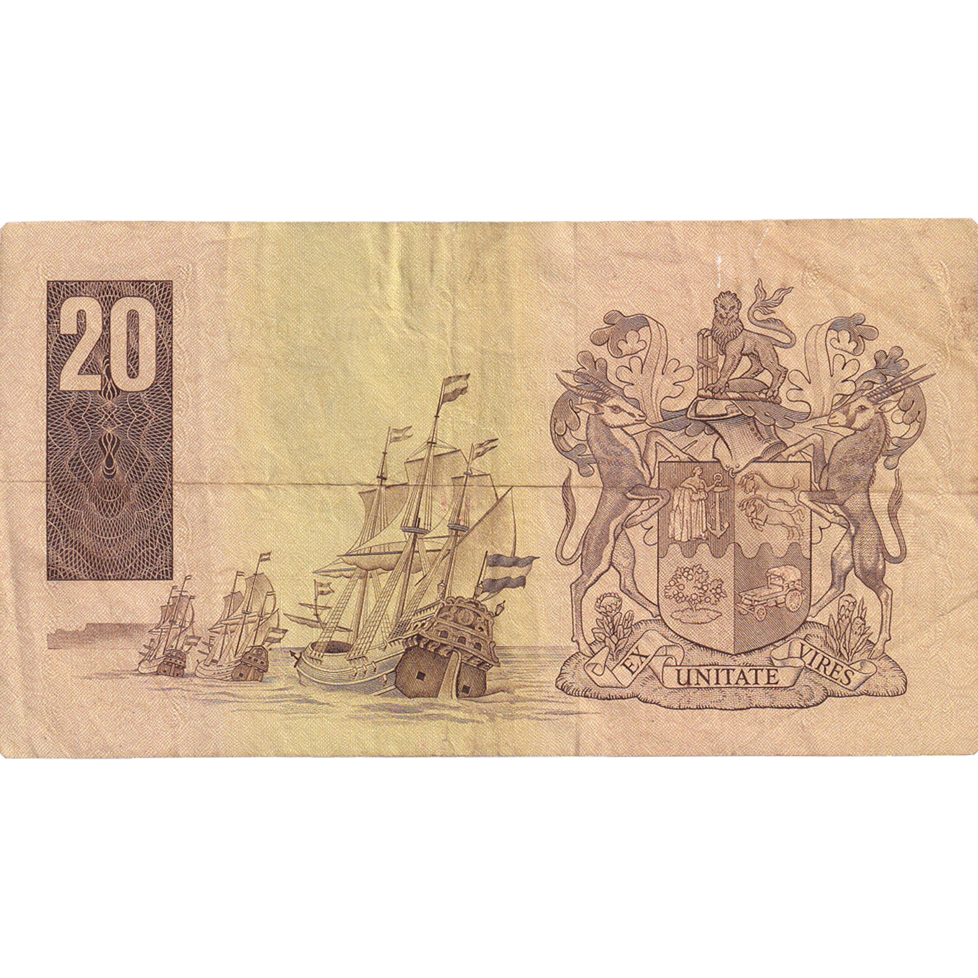 Banknote, South Africa, 20 Rand, ND (1982-85), KM:121c, EF(40-45)