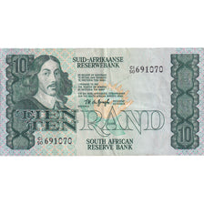 Banknote, South Africa, 10 Rand, Undated (1978-81), KM:120A, VF(30-35)