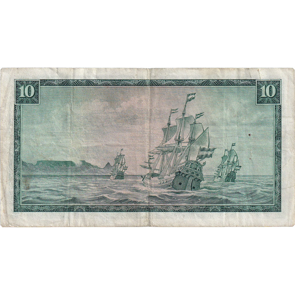 Banknote, South Africa, 10 Rand, Undated (1978-81), KM:120A, AU(55-58)