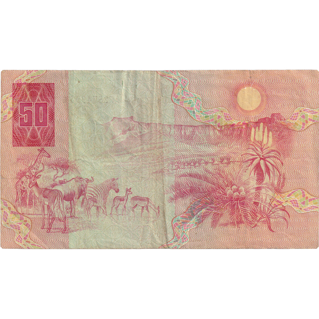 Banknote, South Africa, 50 Rand, 1984, KM:122a, VF(30-35)