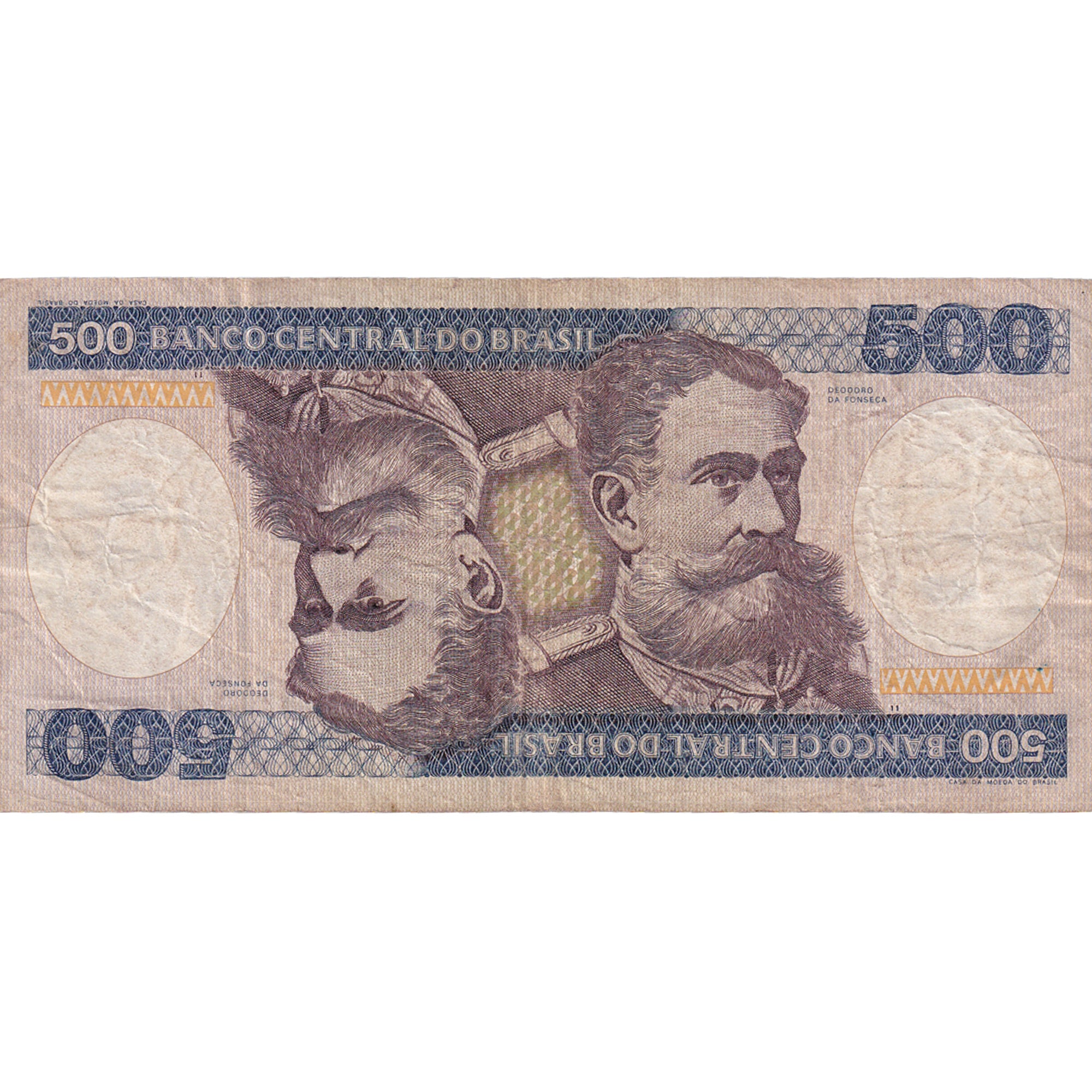 Billete, 500 Cruzeiros, 1981, Brasil, KM:200a, BC+