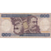 Billete, 500 Cruzeiros, 1981, Brasil, KM:200a, BC+