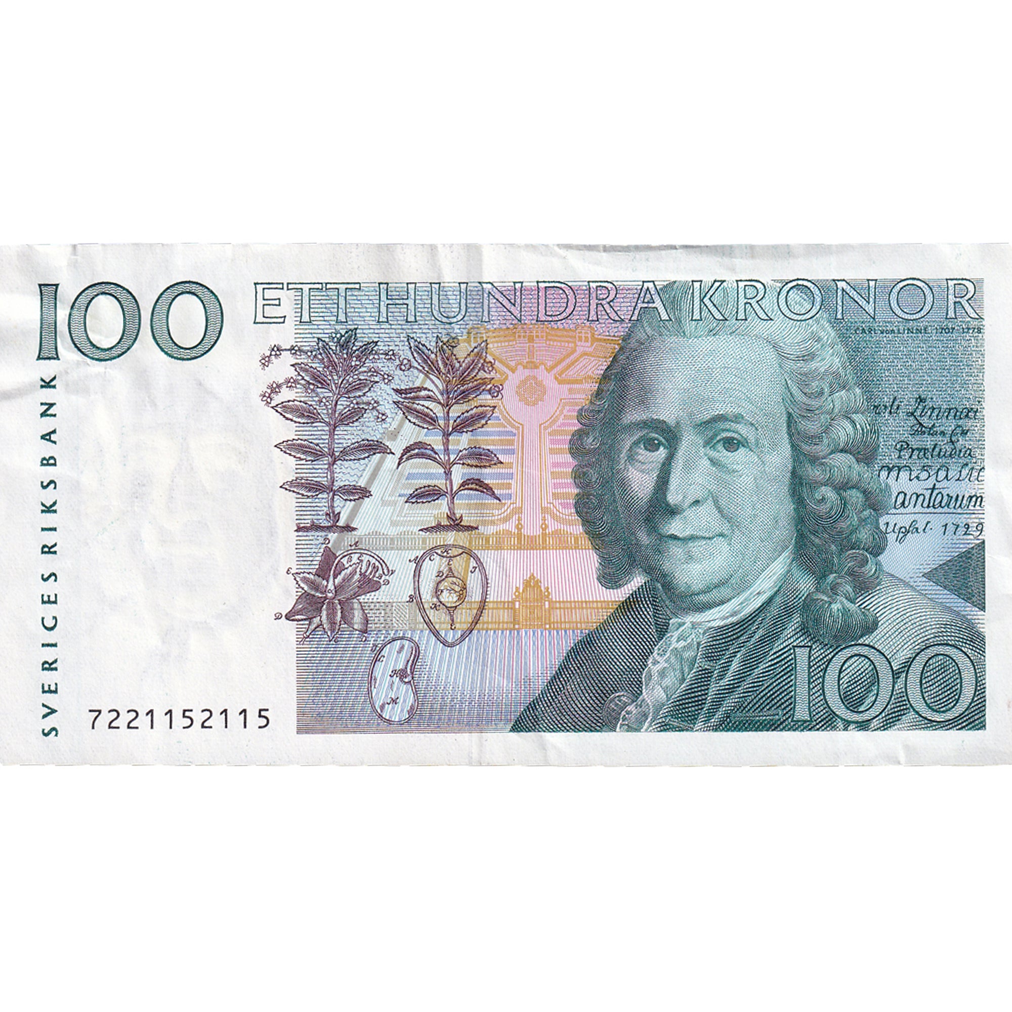 Banknote, Sweden, 100 Kronor, 1986-1992, KM:57a, AU(50-53)