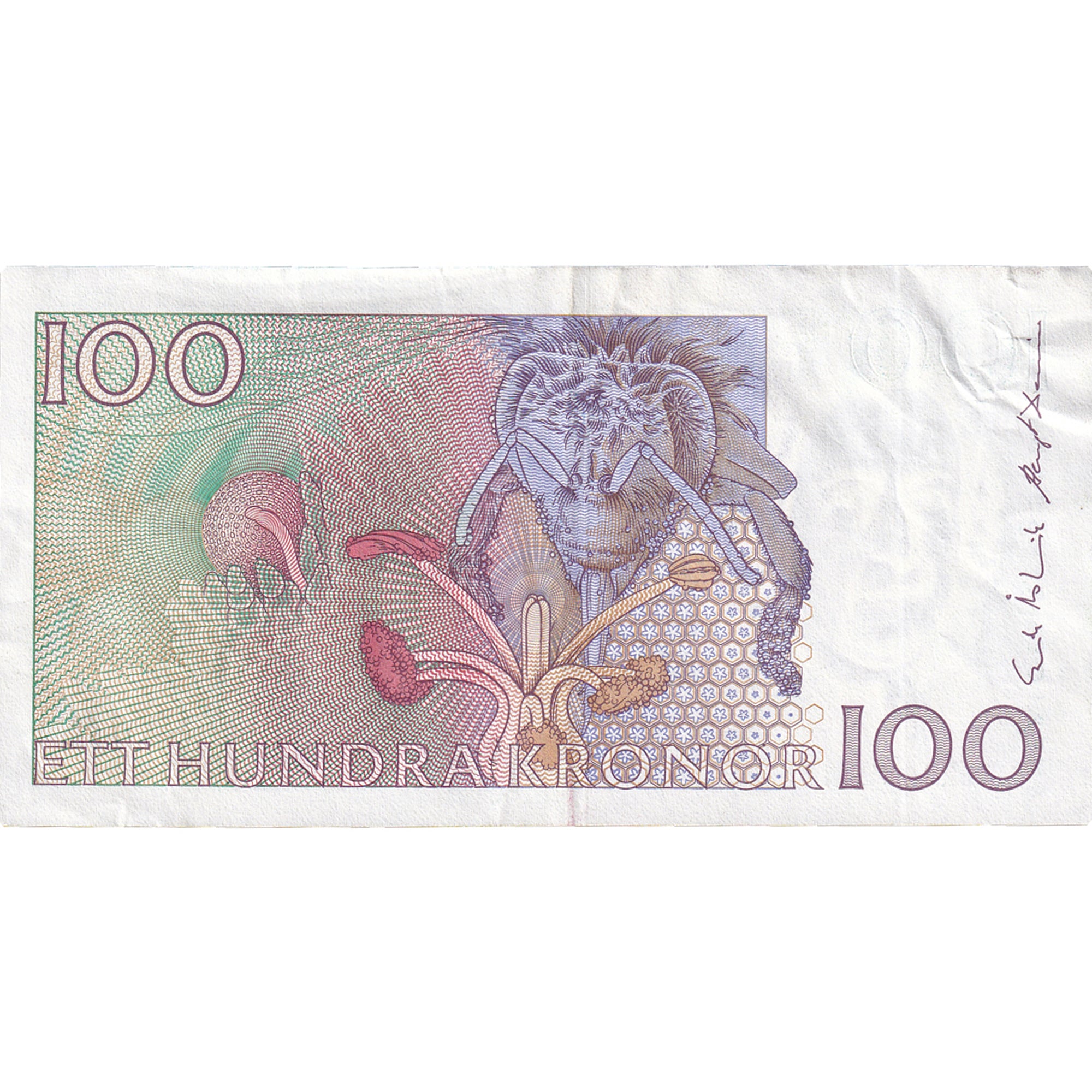 Banknote, Sweden, 100 Kronor, 1986-1992, KM:57a, AU(50-53)