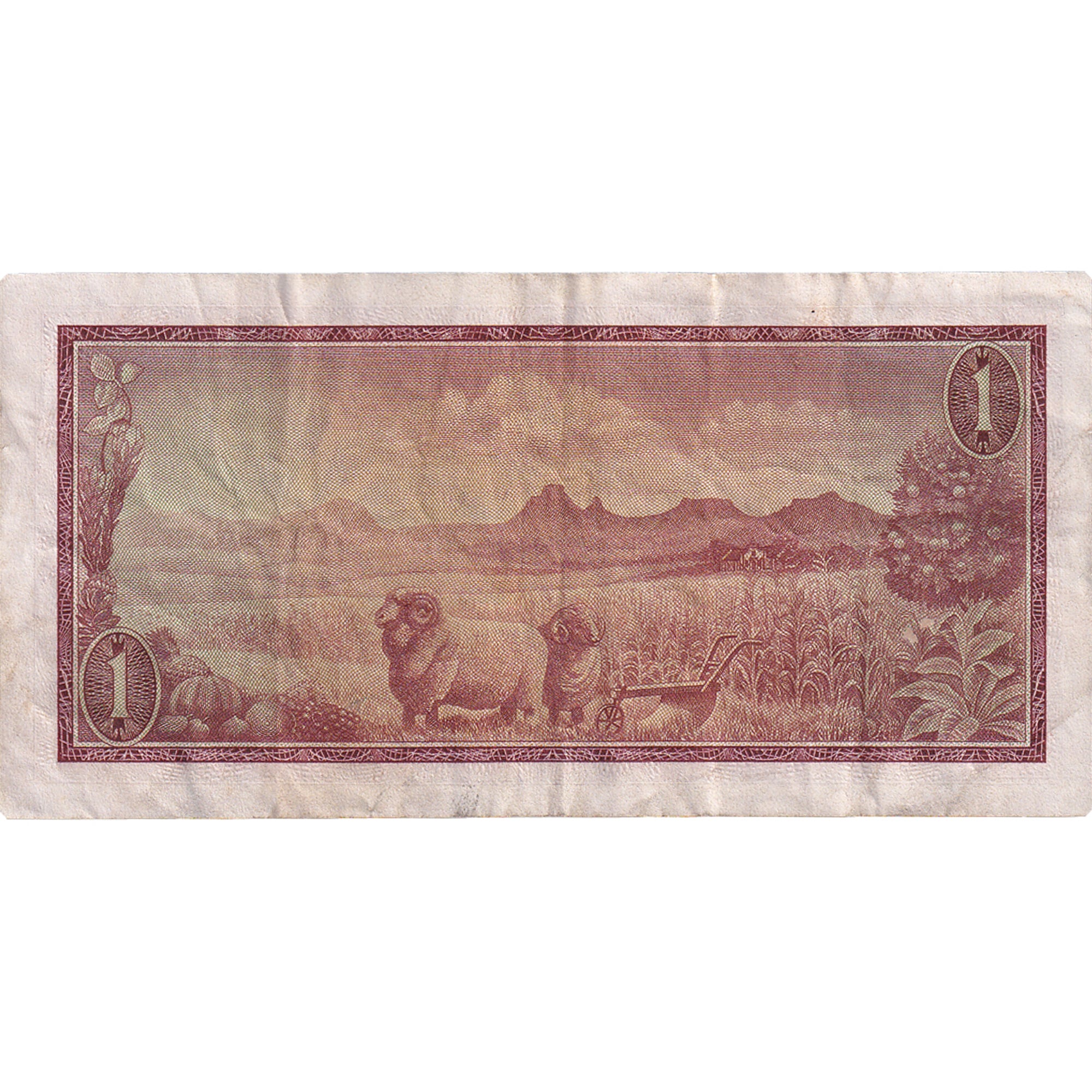 Banknote, South Africa, 1 Rand, 1966, KM:109a, EF(40-45)