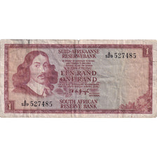 Banknote, South Africa, 1 Rand, 1966, KM:109a, VF(30-35)