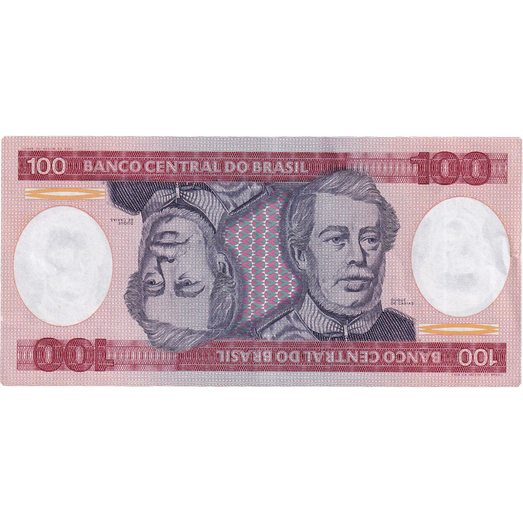 Nota, Brasil, 100 Cruzeiros, 1984, KM:198b, UNC(64)