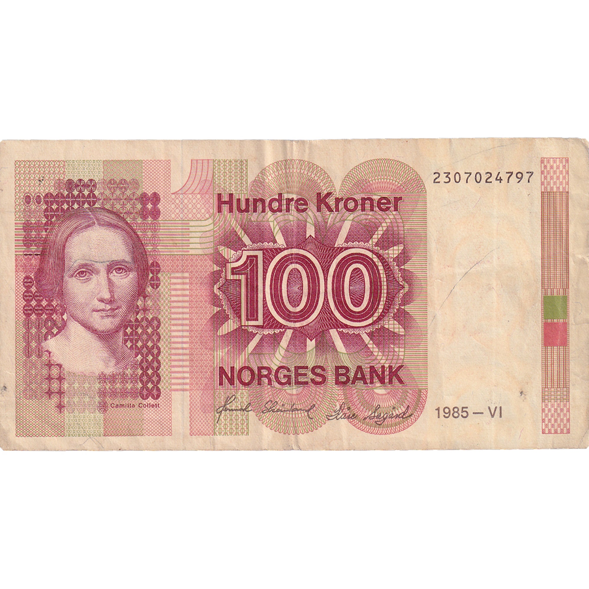 Banknote, Norway, 100 Kroner, 1985, KM:43c, EF(40-45)