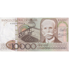 Brasilien, 10,000 Cruzeiros, Undated (1986), KM:203a, VZ