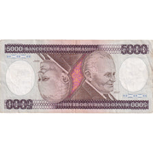 Banknote, Brazil, 5000 Cruzeiros, 1984, KM:202c, EF(40-45)
