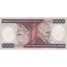 Banknote, Brazil, 5000 Cruzeiros, 1983, KM:202b, EF(40-45)