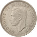 Great Britain, George VI, 1/2 Crown, 1947, AU(55-58), Copper-nickel, KM:866