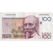 Banknote, Belgium, 100 Francs, Undated (1982-94), KM:142a, AU(50-53)