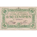 Francia, Abbeville, 50 Centimes, 1920, MB+, Pirot:1-1