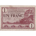 France, Chateauroux, 1 Franc, 1922, AU(50-53), Pirot:46-30