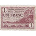 Frankrijk, Chateauroux, 1 Franc, 1922, TTB, Pirot:46-30
