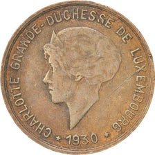 Luxembourg, Charlotte, 5 Centimes, 1930, EF(40-45), Bronze, KM:40