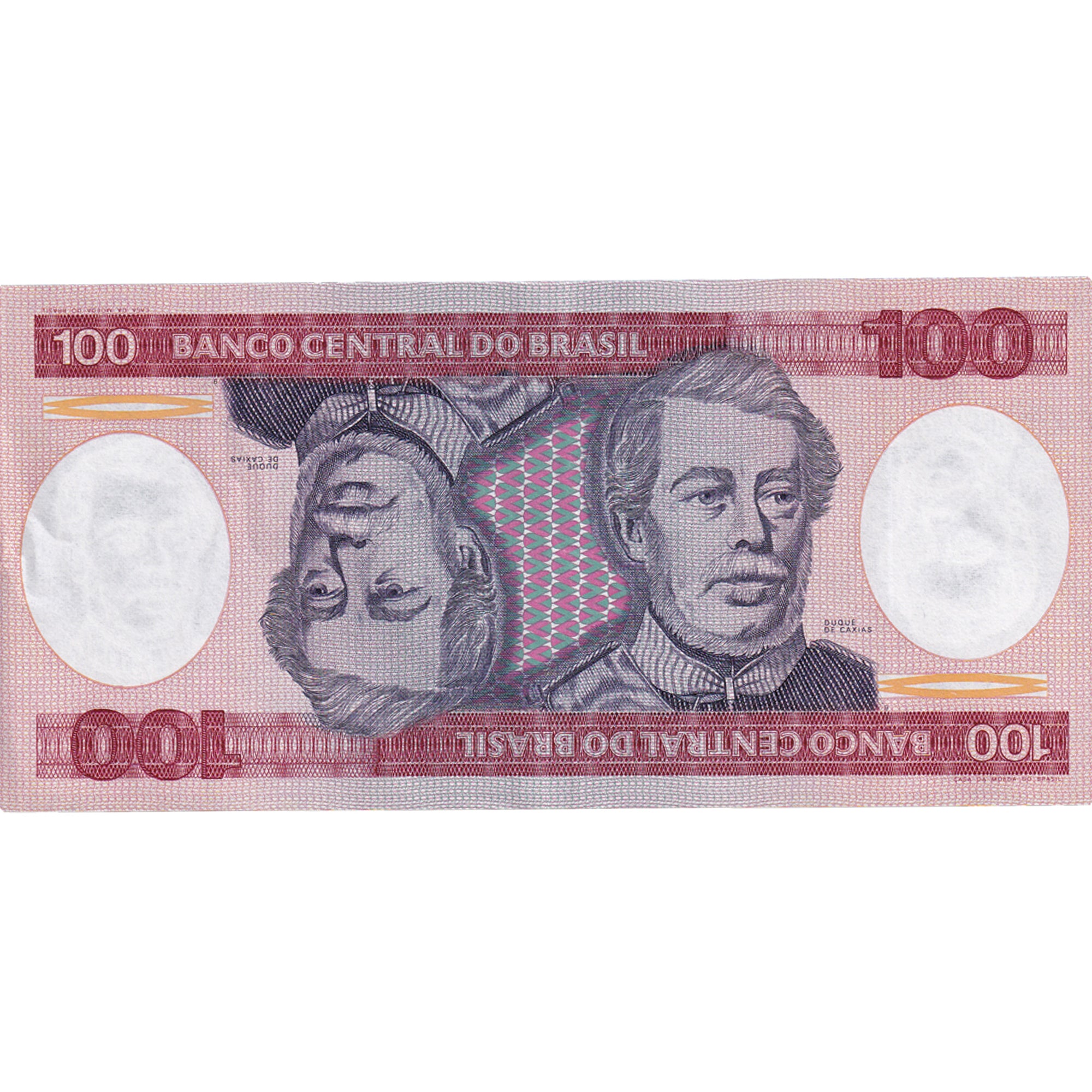 Nota, Brasil, 100 Cruzeiros, UNDATED (1984), KM:198b, VF(30-35)